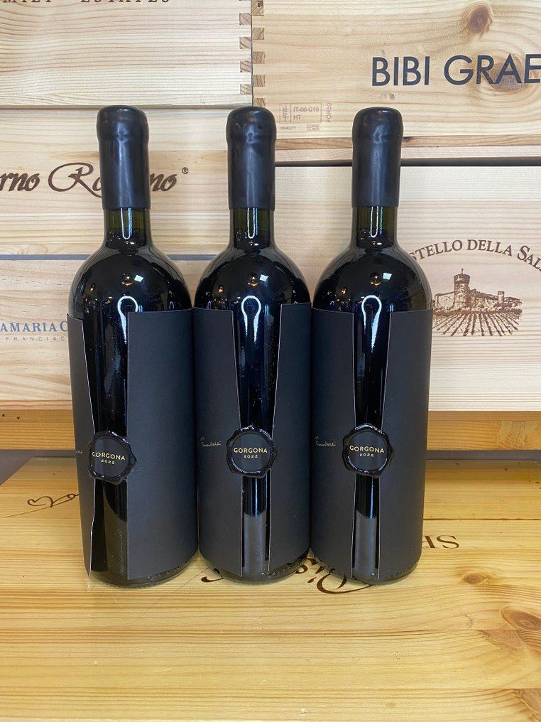 2022 Marchesi Frescobaldi 'Gorgona' Rosso - Tuscany IGT - 3 Bottles (0.75L) #1.0