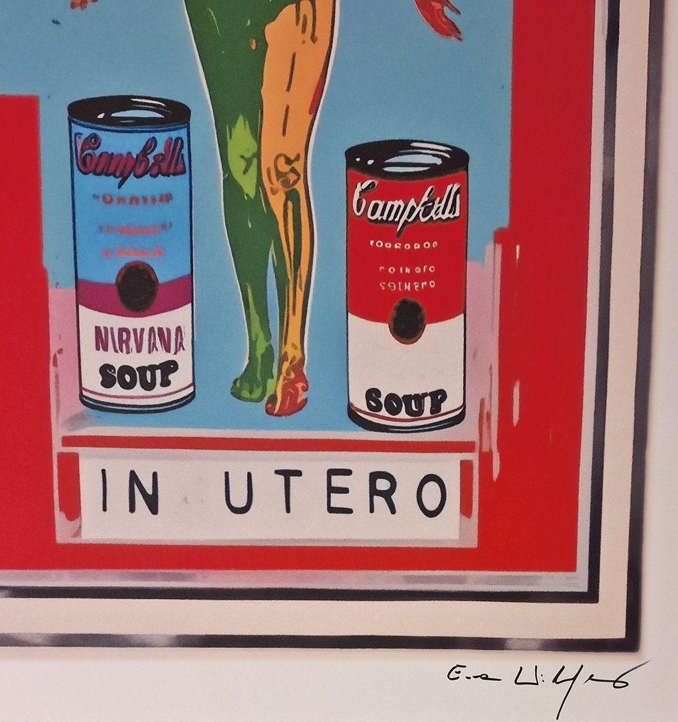 Nirvana In Utero - Tribute series - Icons Reimagined Andy Warhol - Limited edition - 2025 #2.1