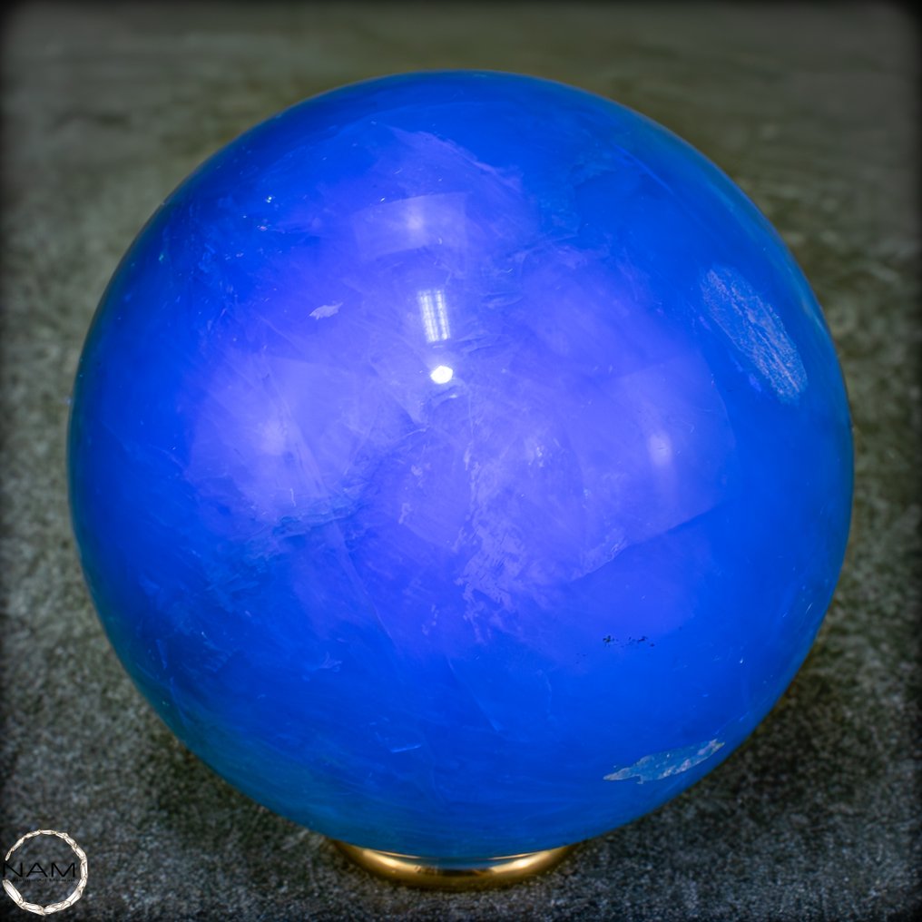 美丽的绿色萤石球体 Crystal,中国- 824.55 g #1.0