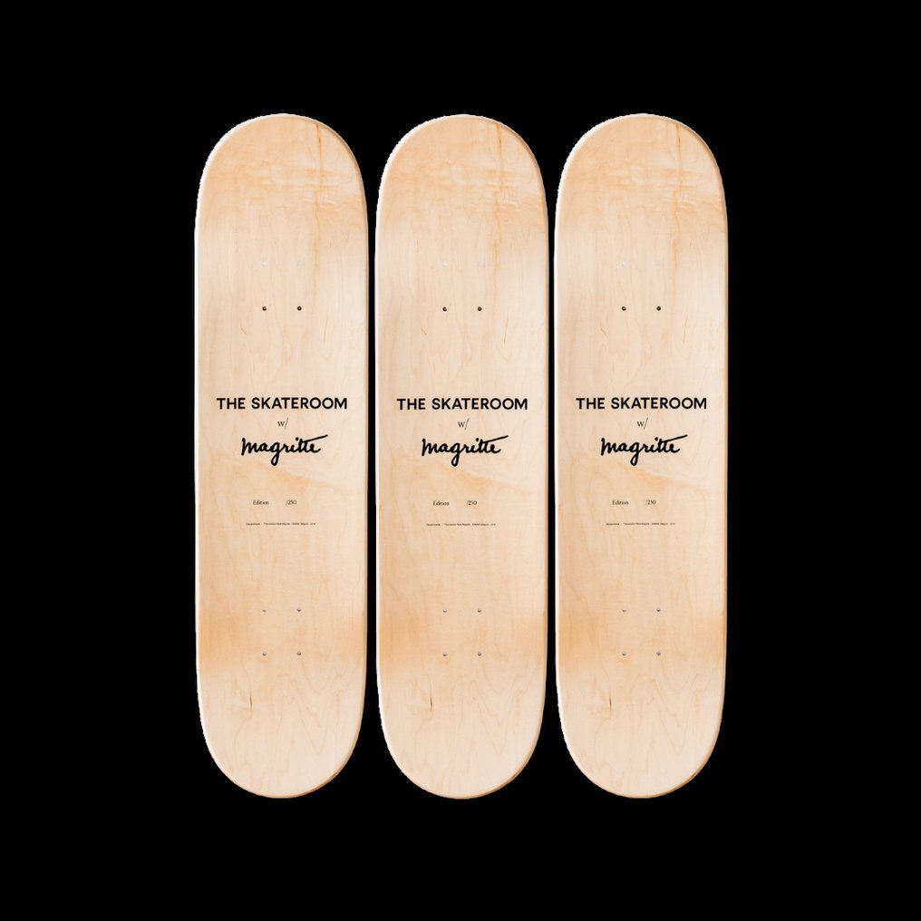 René Magritte (after) x the Skateroom - Le Retour #1.0