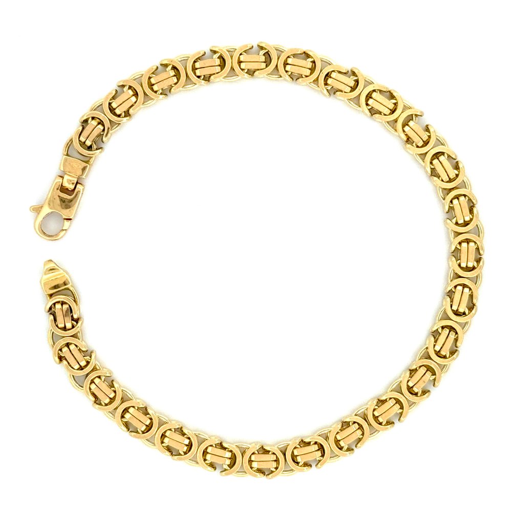 Handmade - Βραχιόλι - Bizantina piena - 22.6 g - 18 καράτια Κίτρινο χρυσό #1.0