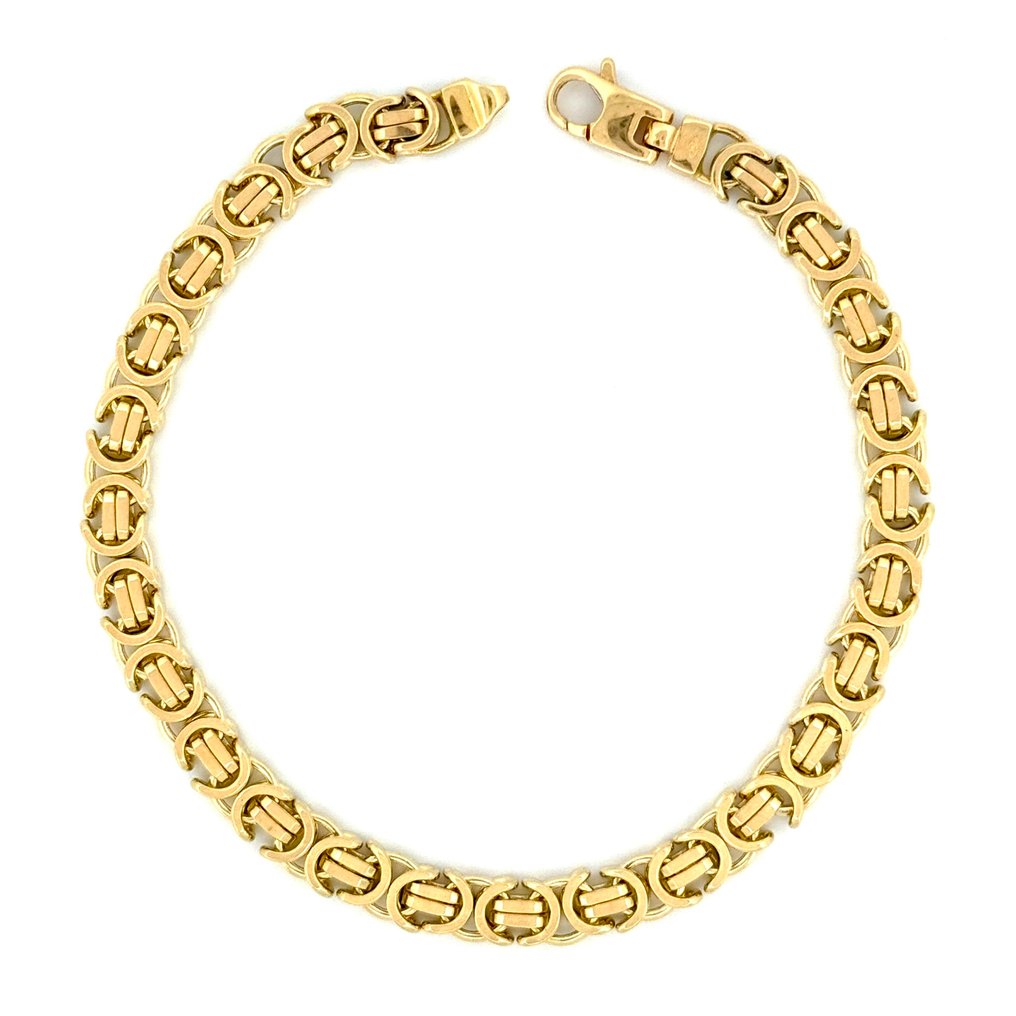 Handmade - Βραχιόλι - Bizantina piena - 22.6 g - 18 καράτια Κίτρινο χρυσό #1.0
