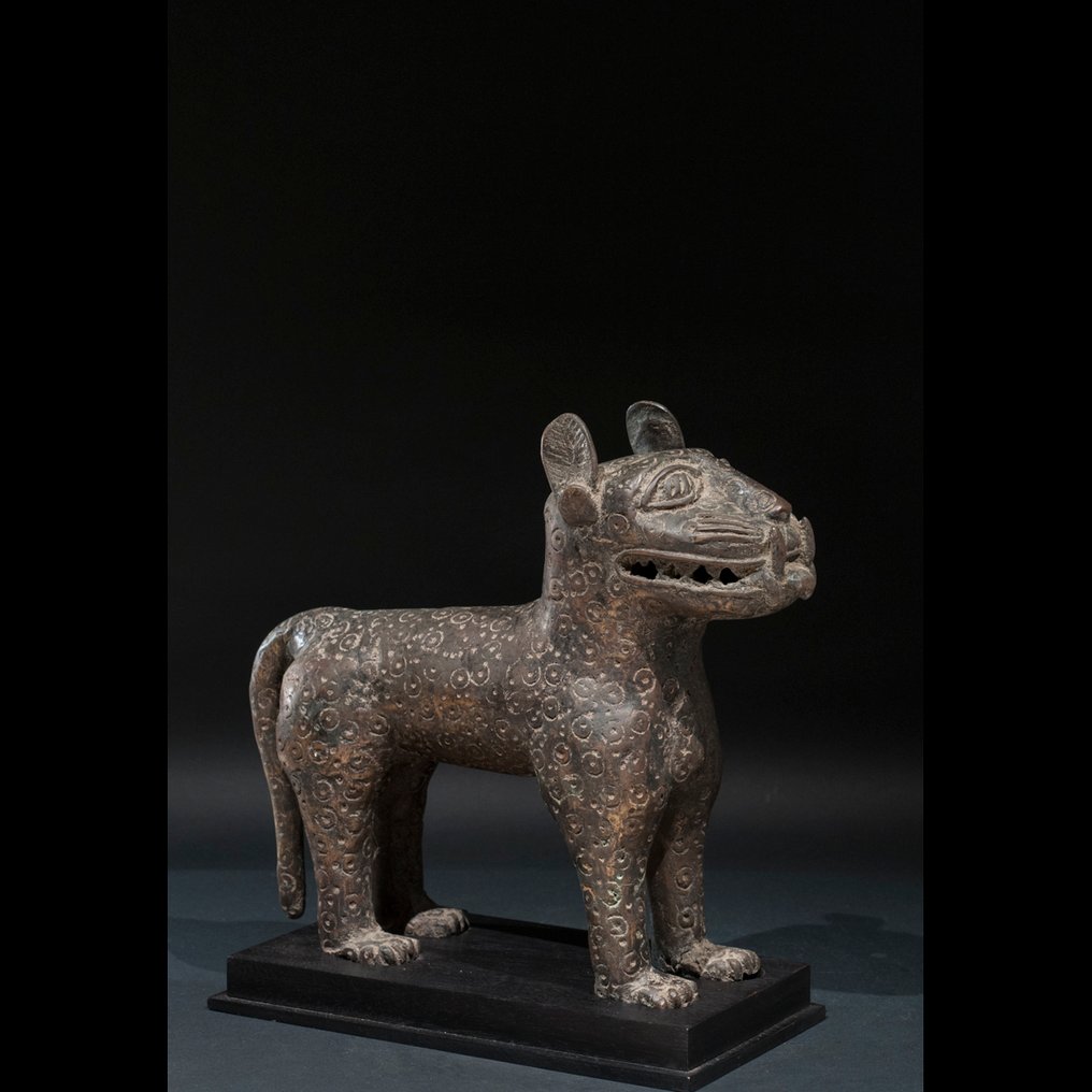 Léopard - Bronze ancien - Yoruba - Nigeria #3.2
