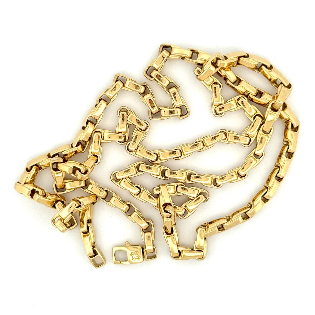 Handmade - 项链 - 14 g - 18K包金 白金 #4.3