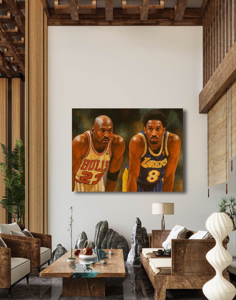 Alberto Ricardo (XXI) - Michael Jordan and Kobe Bryant. Duo de campeones #1.0