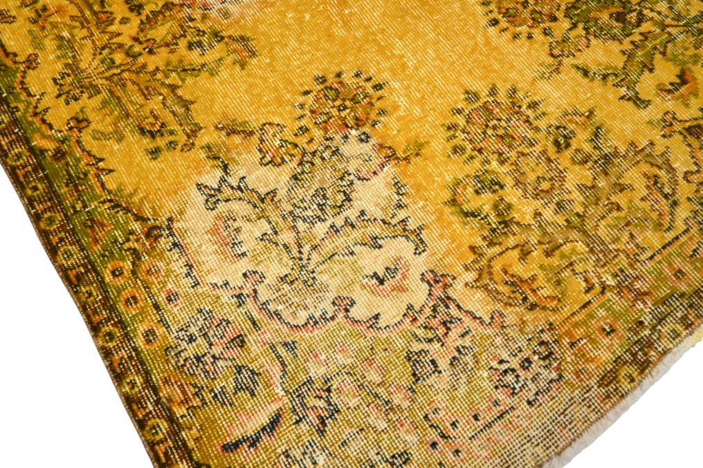 Χρυσό Κίτρινο vintage - Χαλί - 205 cm - 120 cm - Με πιστοποιητικό #4.3