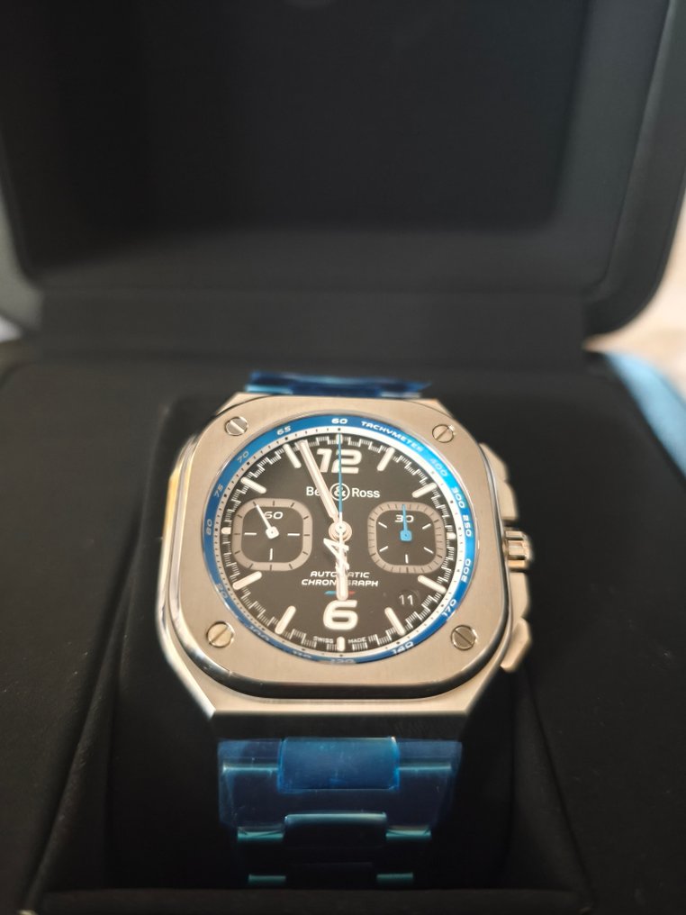 Bell & Ross - Bell and Ross Urban Chronograph Automatic Black Dial Men's Watch BR05C-A523-ST/SST. - BR05C - 男士 - 2025 #3.2