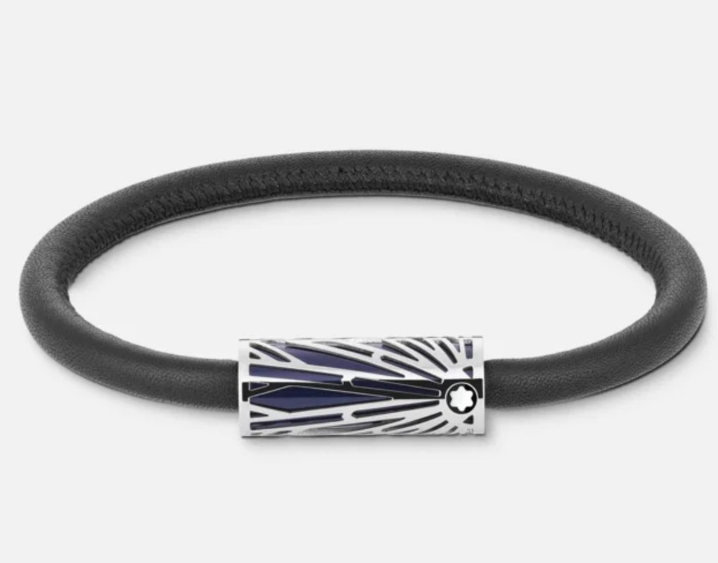 Montblanc - Metal, piele - Brățară #1.0
