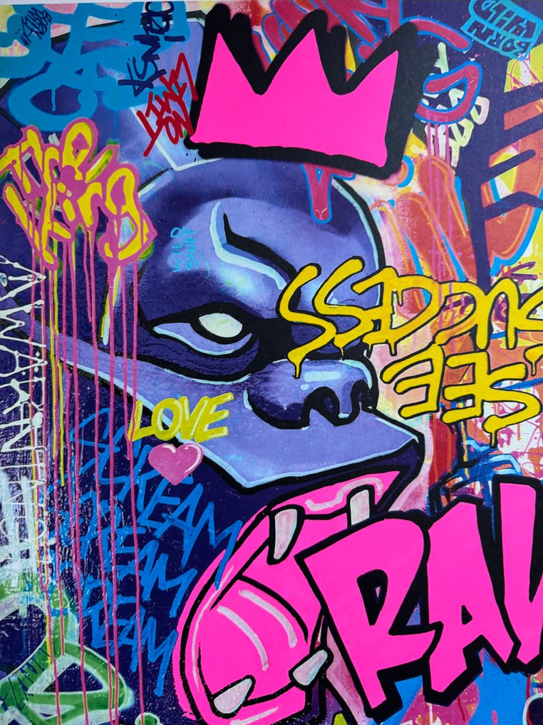 Richard Orlinski (1966) - Raw Pink EA #2.1