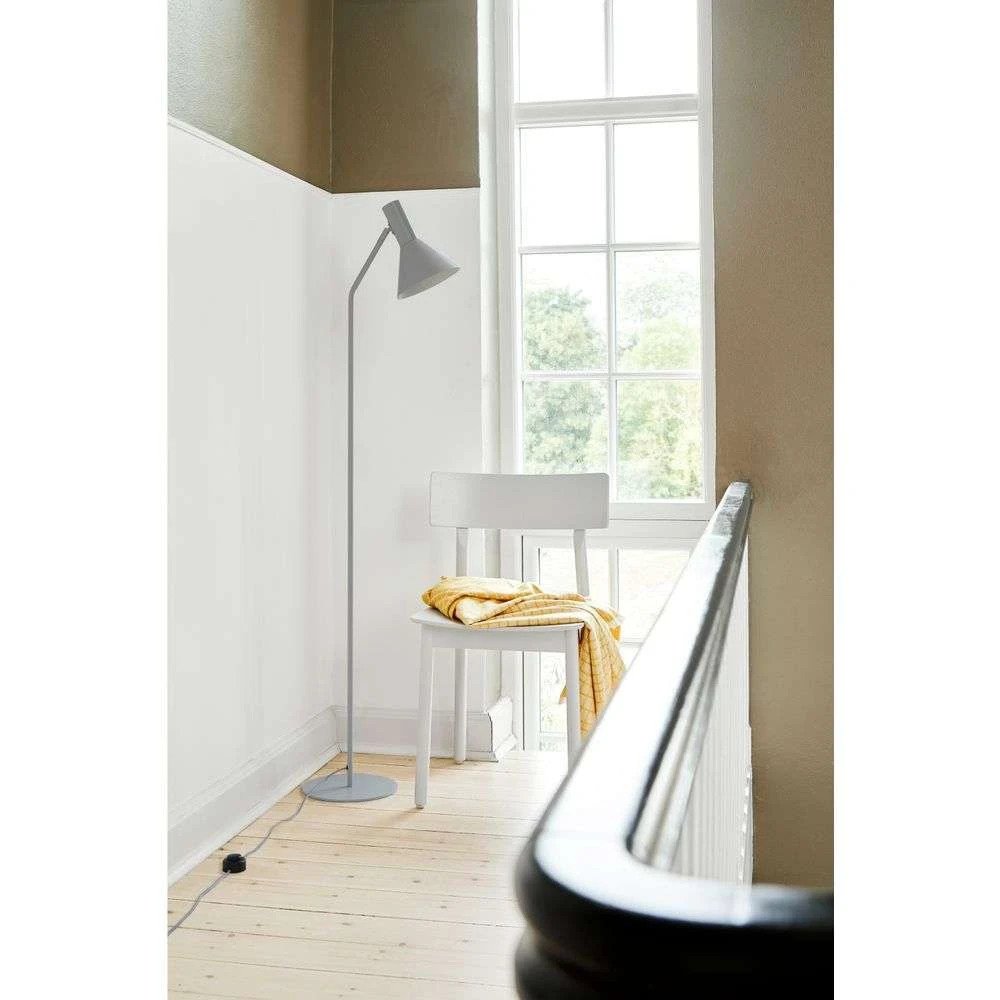 Frandsen - Benny Frandsen - Floor lamp - Lyss Floor - Matt Light Grey - Metal #1.0