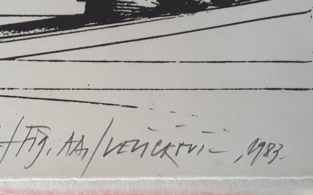 Vladimir Velickovic (1935-2019) - Homme marchant #4.3