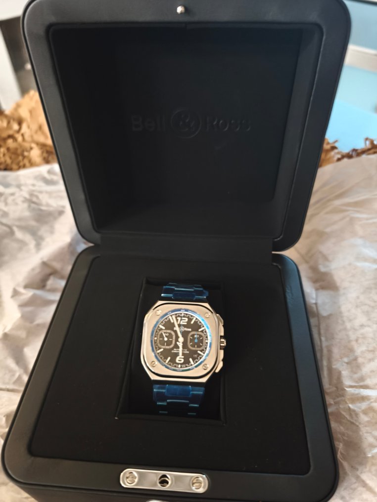 Bell & Ross - Bell and Ross Urban Chronograph Automatic Black Dial Men's Watch BR05C-A523-ST/SST. - BR05C - 男士 - 2025 #4.3