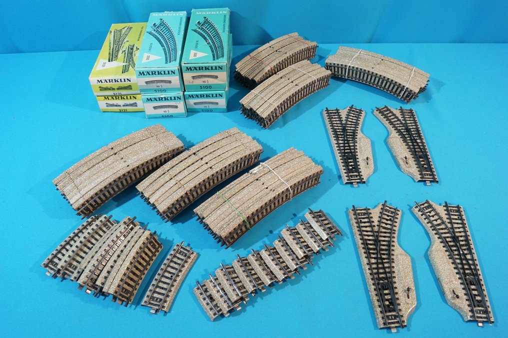 Märklin H0 - 5100/5101/5102/5121 - Modelltogspor (124) - M-rails #1.0