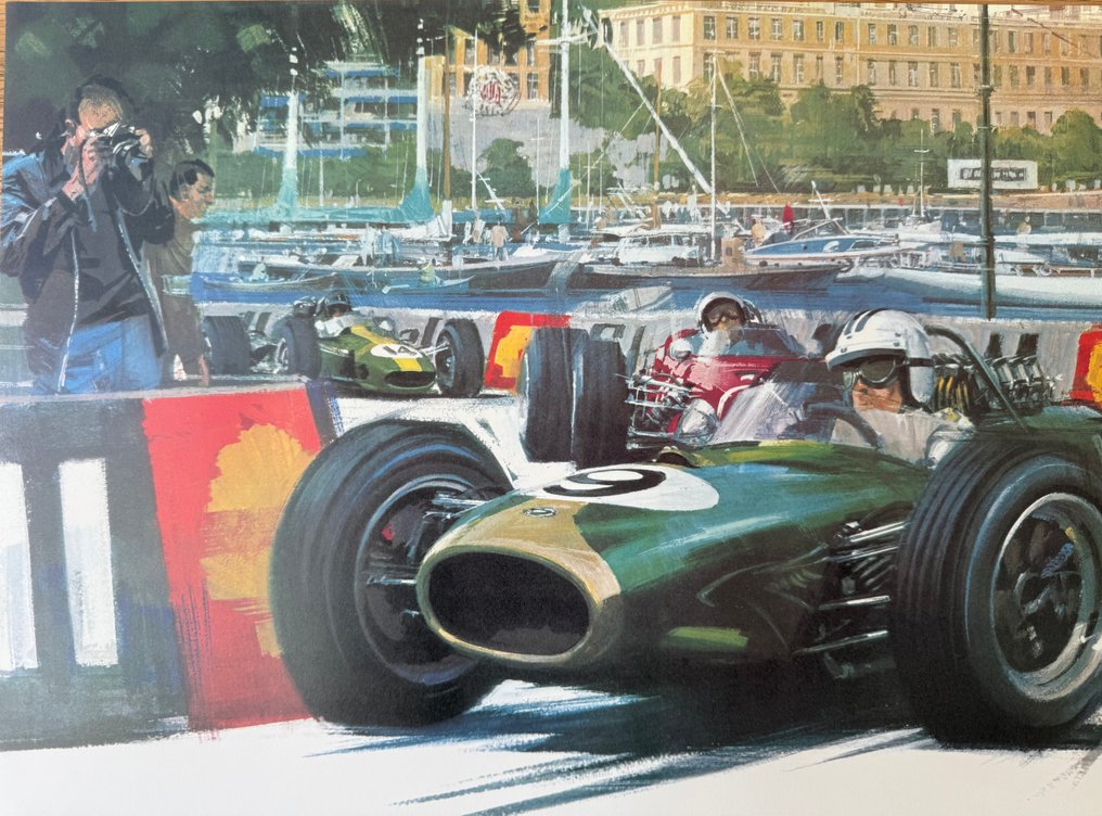 Anonymous - Poster pubblicitario- GP Monaco 1968- (After) #1.0