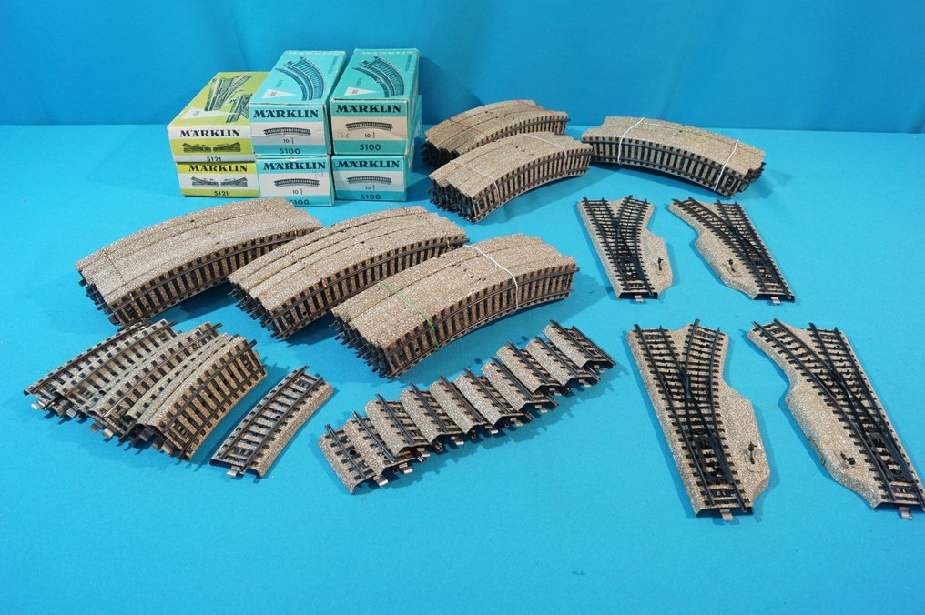 Märklin H0 - 5100/5101/5102/5121 - Modelltogspor (124) - M-rails #1.0