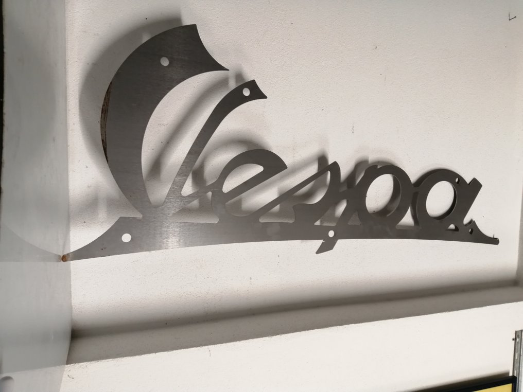 Vespa - cm. 118.5 - 廣告牌 - 金屬 #4.3