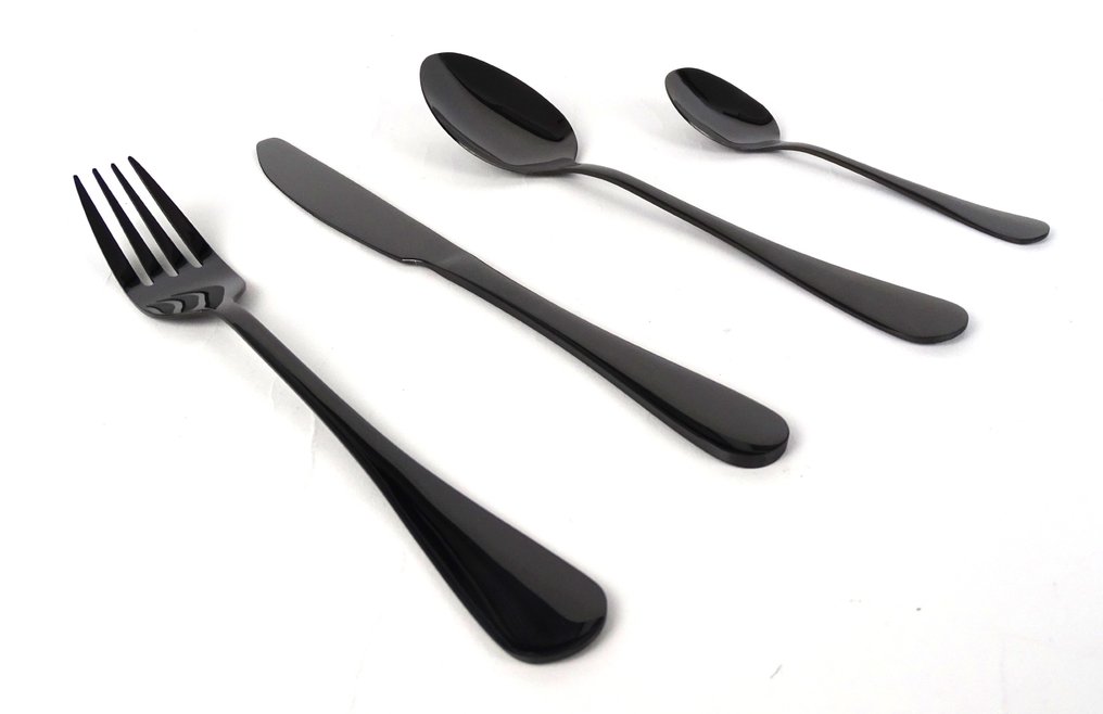 Σετ μαχαιροπήρουνων (48) - Χάλυβας - ''Μαύρη Λάμψη'' - Σκοτεινός Σετ #2.1