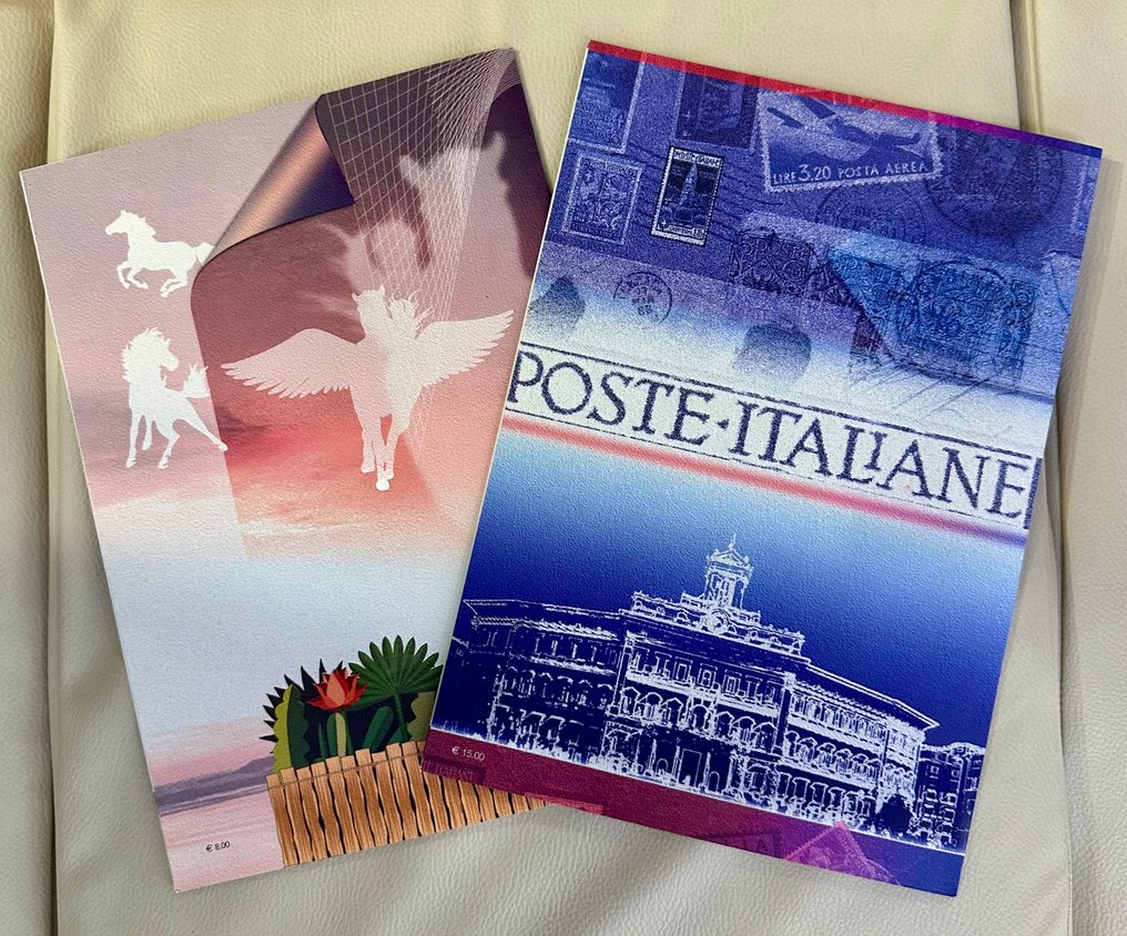 義大利 2006 - 邮政文件夹意大利Diciottenni rosa + 新展览Monteciitorio #1.0