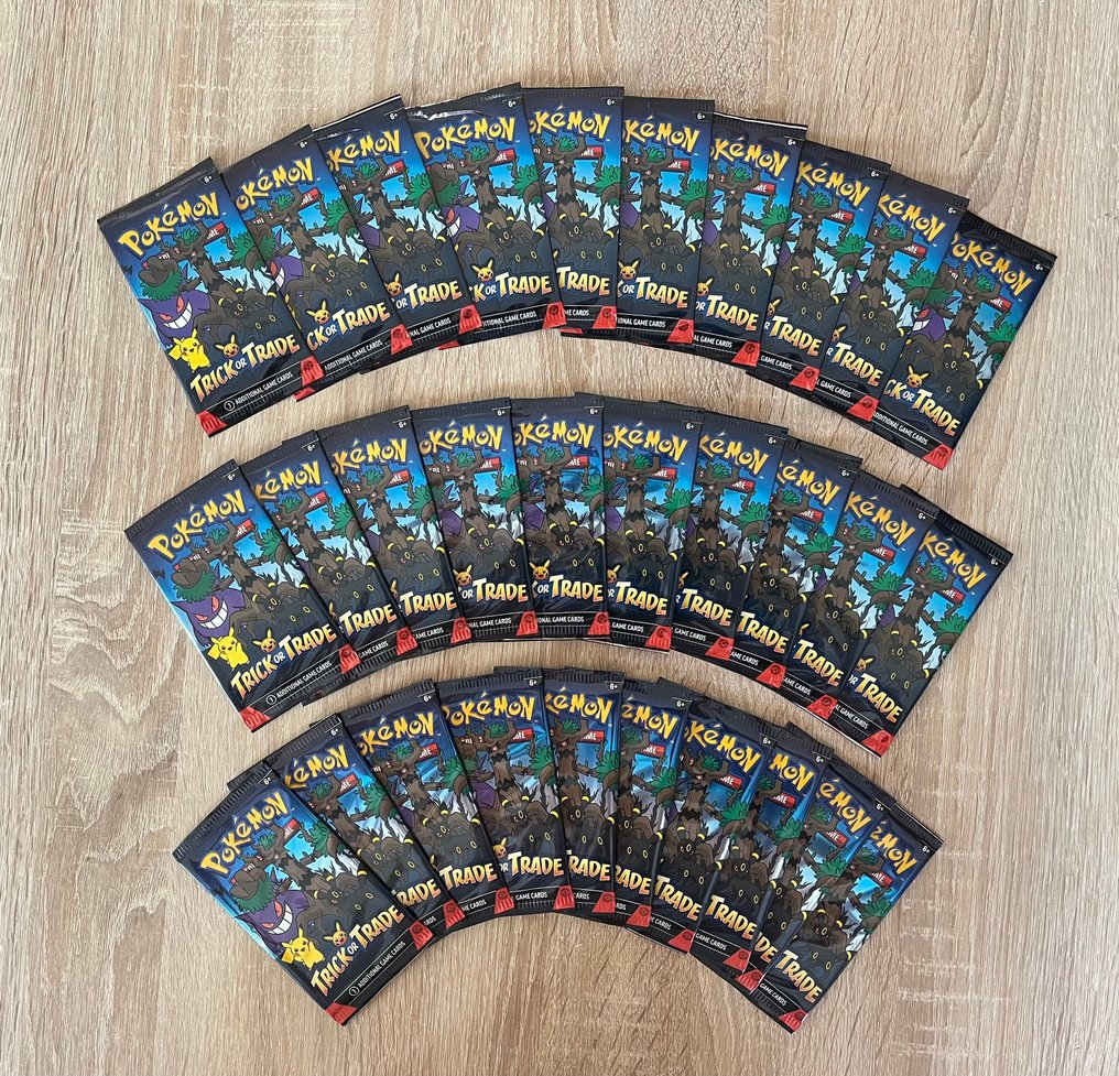 Pokémon - 30 Booster pack - TRICK OR TRADE BOOSTER #1.0