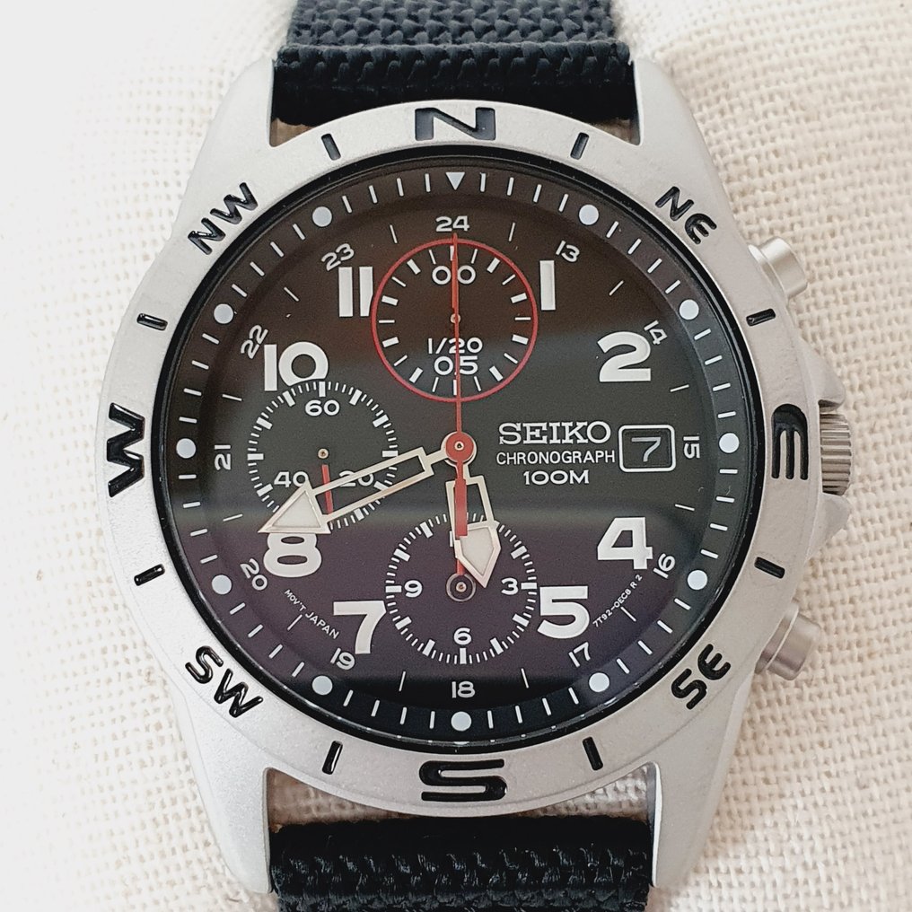 Seiko - Chronograph - No reserve price - 7T92-0DX0 - Men - 2000-2010 #1.0