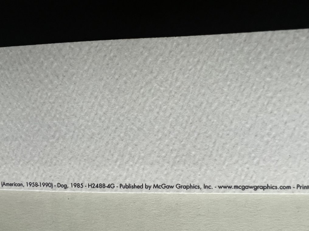 Keith Haring (1958-1990) - Dog #3.2