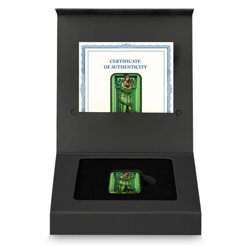 Κόσμος. Silver bar ND Seven Deadly ENVY - DER NEID - , 2 Oz (.999) mit CoA und BOX #2.1