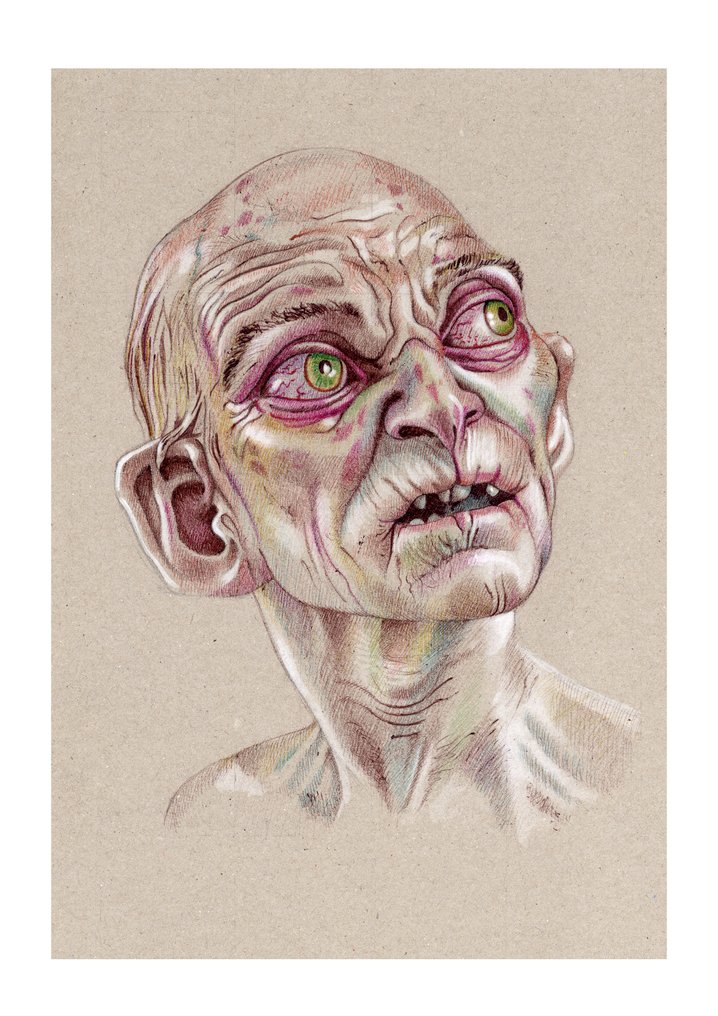 Miguel Ángel Alfaro Rey - Lord Of RIngs - Litografía Set of 3 - limited edition - New A4 - with Coa #4.3