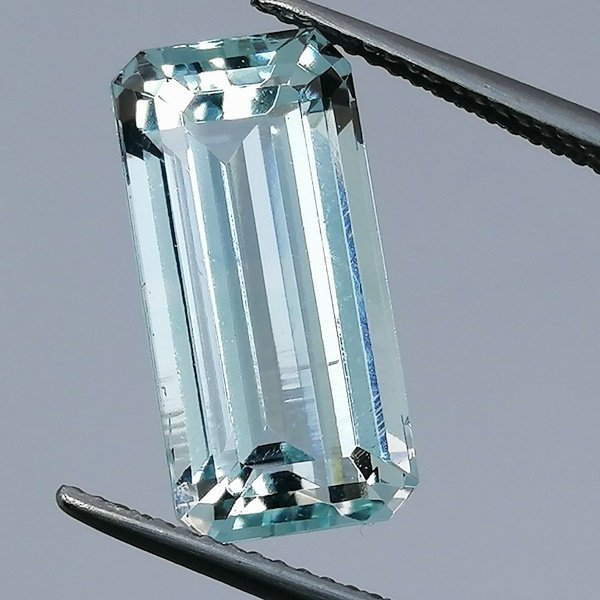 Ακουαμαρίνης - 8.91 ct - Instituto Gemólogico Español (IGE) - Χωρίς θεραπείες #1.0