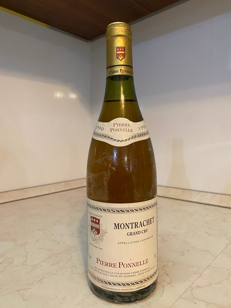 1990 Pierre Ponnelle, Montrachet - Borgoña Grand Cru - 1 Botella (0,75 L) #1.0