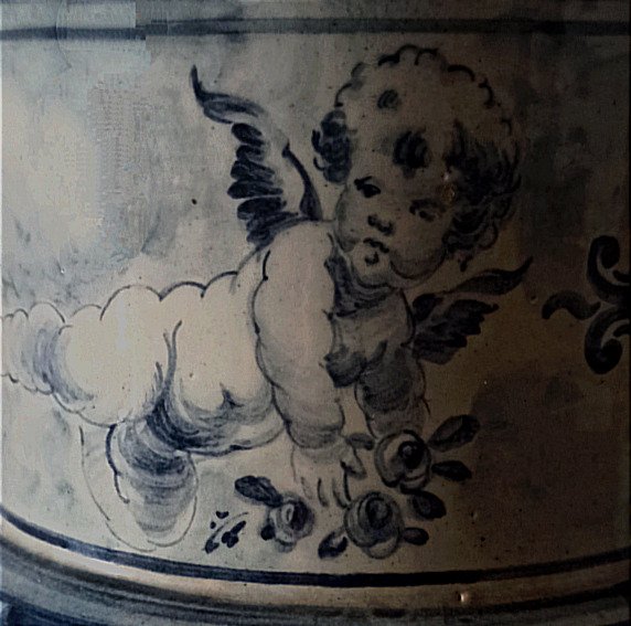 "Fenice Albisola" - 1930 Ca - Pharmacy jar - Ceramic #3.2