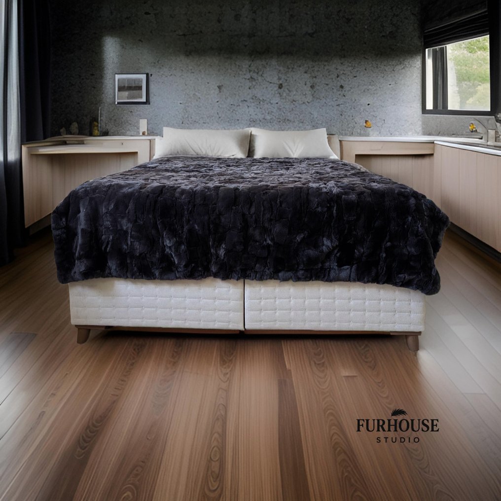 Furhouse Studio - Decke  - 200 cm - 135 cm - Hohe Qualität - King Size #4.3