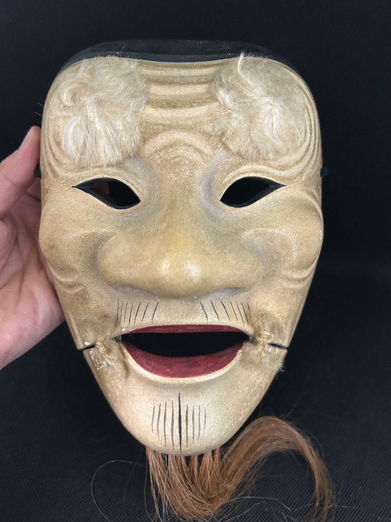 日本能乐面具 - 木, Nakamura Naohiko中村直彦 - Chichinojō父尉 #1.0