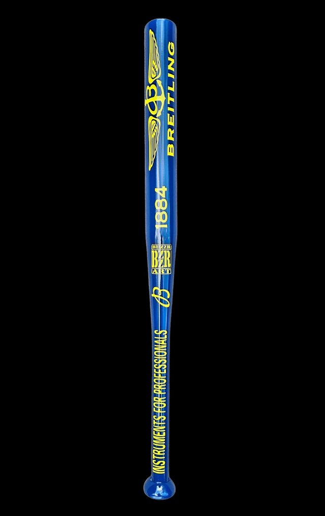 Moontje - Breitling Baseball Bat blue yellow edition. #2.1
