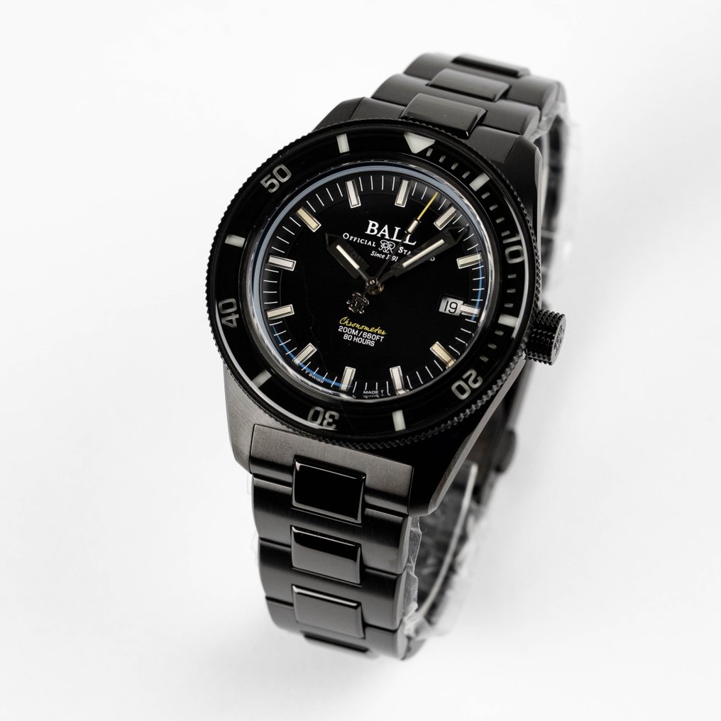 BALL - Engineer II M Skindiver Heritage Black - Brand New - DD3208B-S2C-BKR - Men - 2020+ #2.1