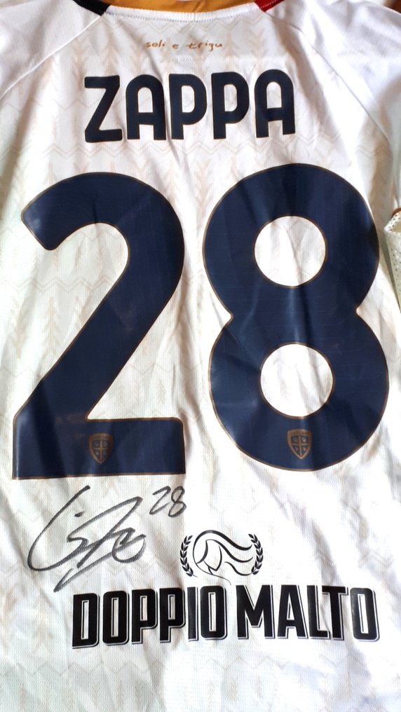 Cagliari - 意大利足球联盟 - Gabriele Zappa - 足球衫 #4.3