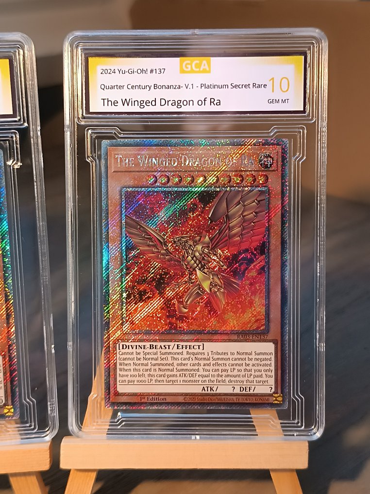 Konami - 3 Card - Yu-Gi-Oh! - The Winged Dragon of Ra, Obelisk the Tormentor, Slifer the Sky Dragon #3.2