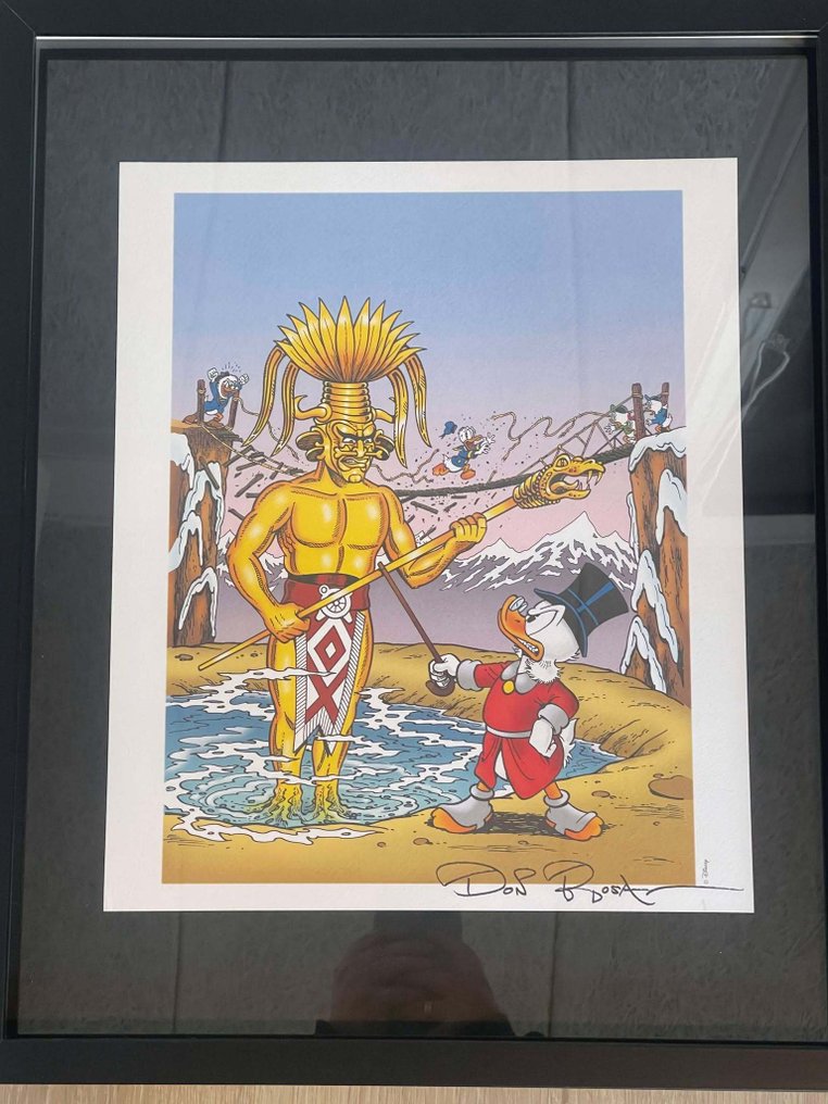 Don Rosa - The Last Lord of Eldorado - Hand signed and framed print #3.2