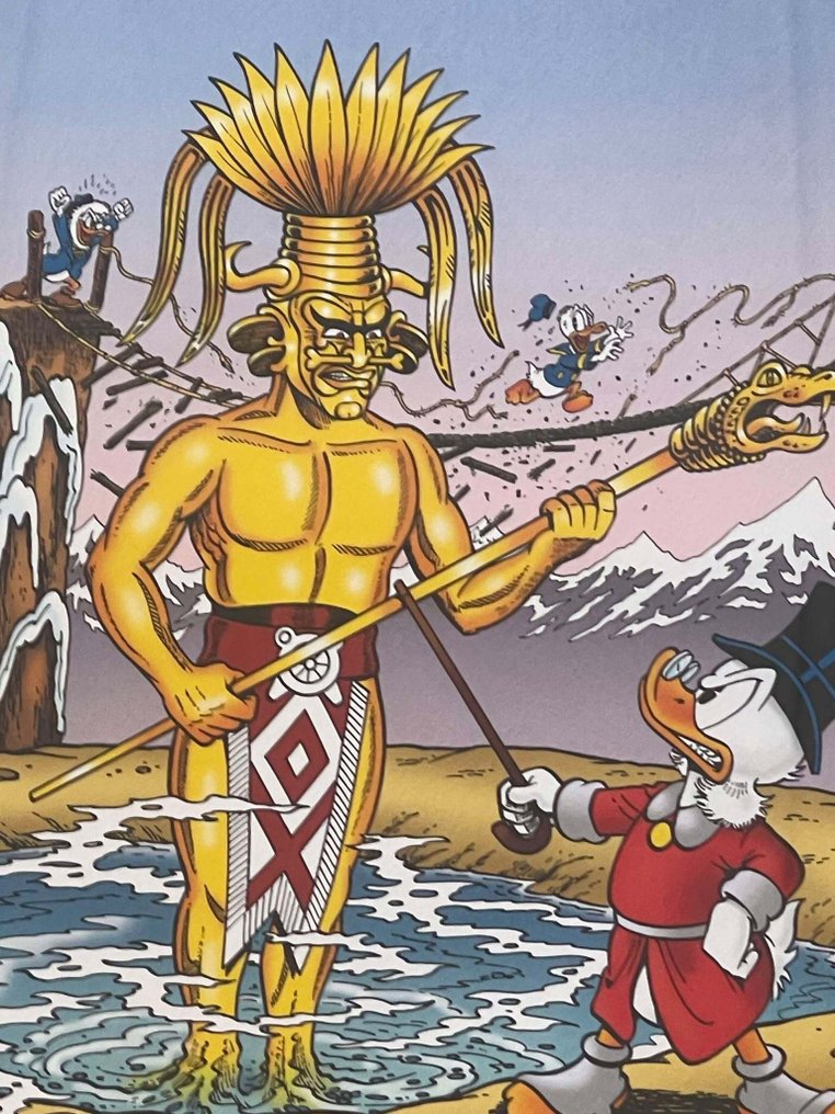 Don Rosa - The Last Lord of Eldorado - Hand signed and framed print #2.1