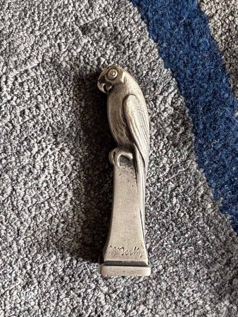 Skrivebord-sett  (2) - Forsølvet bronse, 750 (18 karat) gull, Gullplattert, Bakelitt #3.2