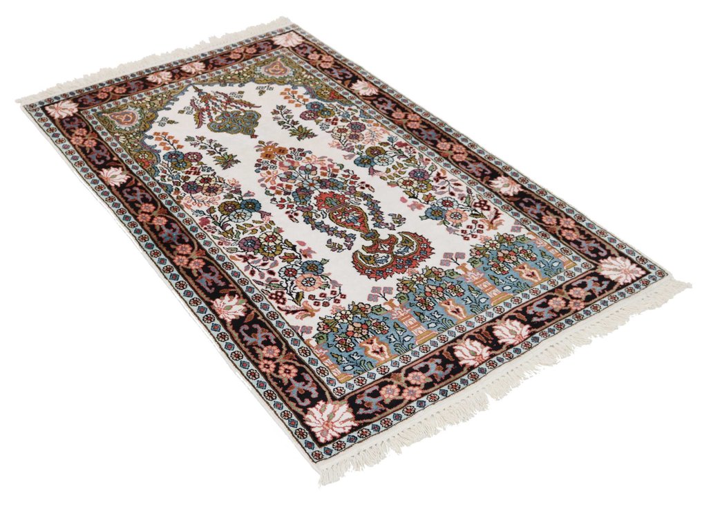 Original Kasmir Seide Teppich - Teppich - 151 cm - 91 cm #1.0