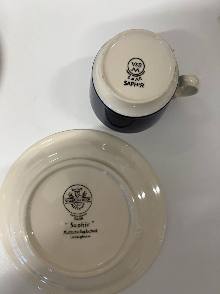 Villeroy & Boch - 咖啡/茶杯具組 - saphire - 瓷器 #2.1