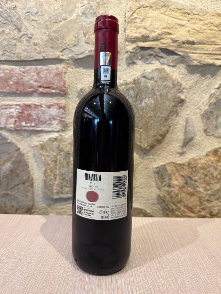 2022 Marchesi Antinori, Tignanello - Tuscany IGT - 1 Bottle (0.75L) #2.1