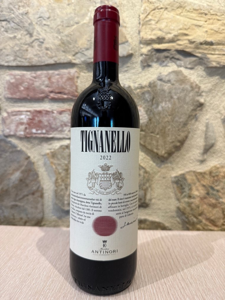 2022 Marchesi Antinori, Tignanello - Tuscany IGT - 1 Bottle (0.75L) #1.0