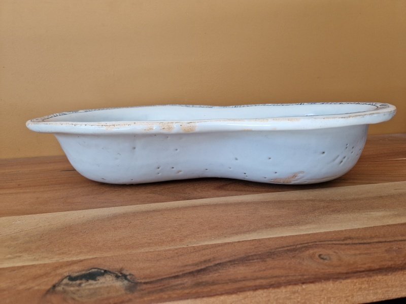 Antique Bidet - Faience de Rouen - Earthenware - Bidet / basin from the 18th century #4.3