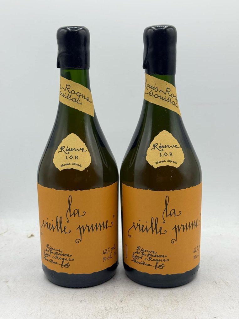 Louis Roque - Reserve La Vieille Prune de Souillac - 70 cl - 2 flasker #1.0