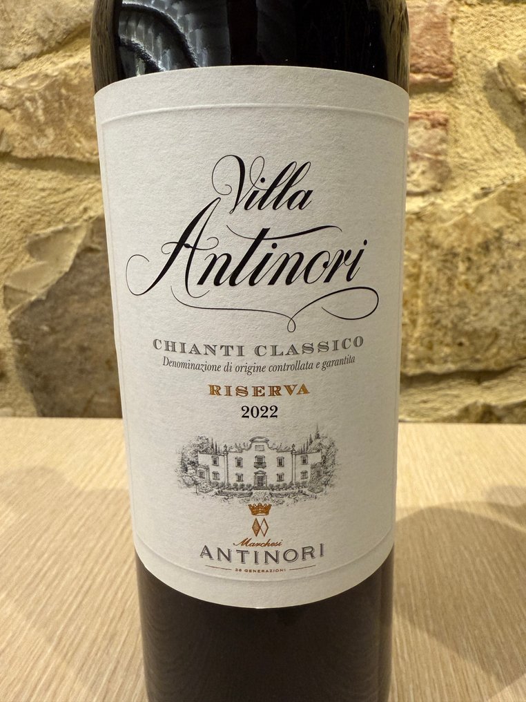2022 Marchesi Antinori, Villa Antinori - Chianti Classico Riserva, DOCG - 6 Bottles (0.75L) #2.1