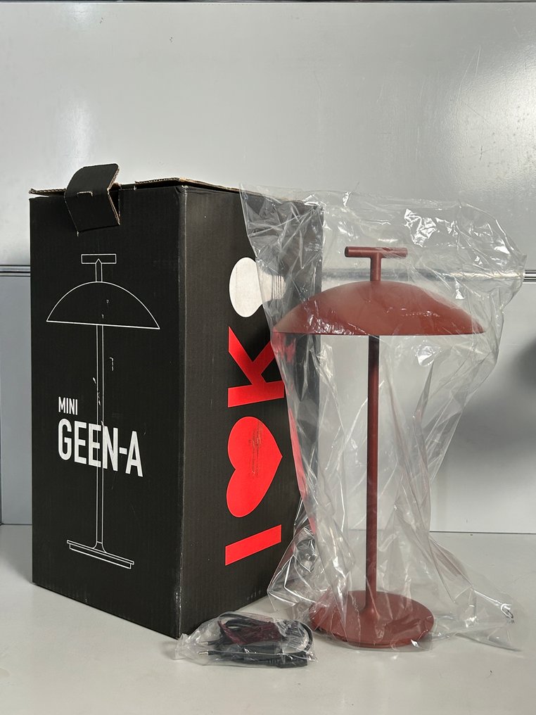 Kartell - Ferruccio Laviani - Lámpara de sobremesa - Mini GEEN-A - Versión de batería - Acero - ELIGE TU COLOR #3.2