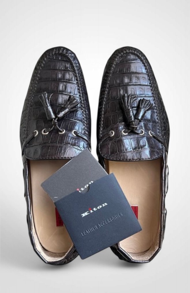 kiton - 乐福鞋 - 尺寸: EU 43.5 - 带盒的新品 #1.0