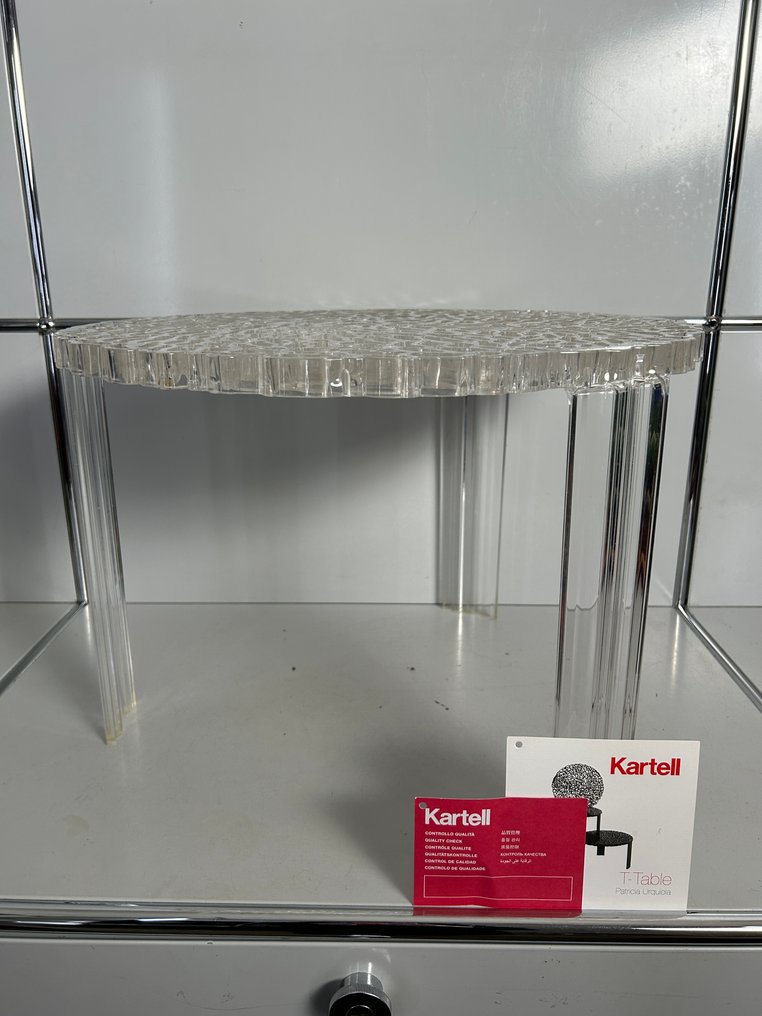 Kartell - Patricia Urquiola - Table d'appoint - T - Table - Bois, Acier #3.2