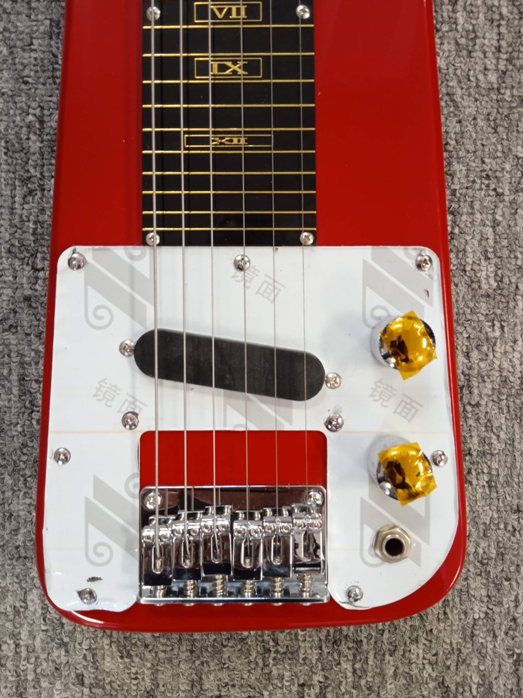 M.J.DOUGLAS - Lap Steel Mjlt20 Fiesta Red -  - 膝上钢棒电吉他  (没有保留价) #4.3